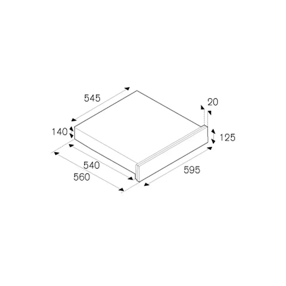 Встраиваемый ящик для подогрева Bertazzoni WD60HERNE