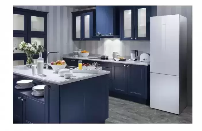 Холодильник с нижней морозильной камерой BOSCH KGN39LW32R