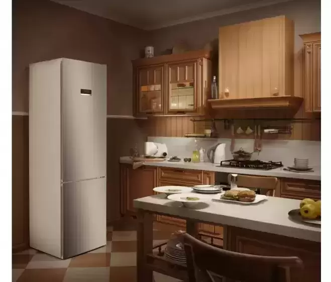 Холодильник с нижней морозильной камерой BOSCH KGN39XV20R