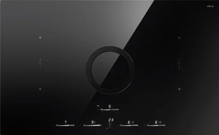 Варочная панель с вытяжкой Elica SWITCH GLOW EVO BL/A/83