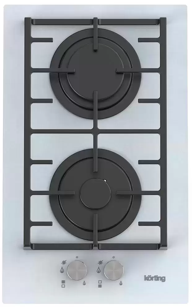 Газовая стеклянная варочная панель Korting HGG 3825 CW
