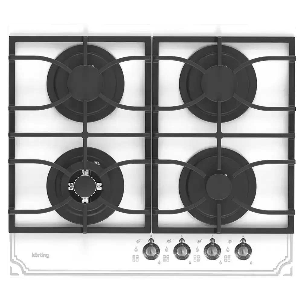 Газовая стеклянная варочная панель Korting HGG 6911 CTRW