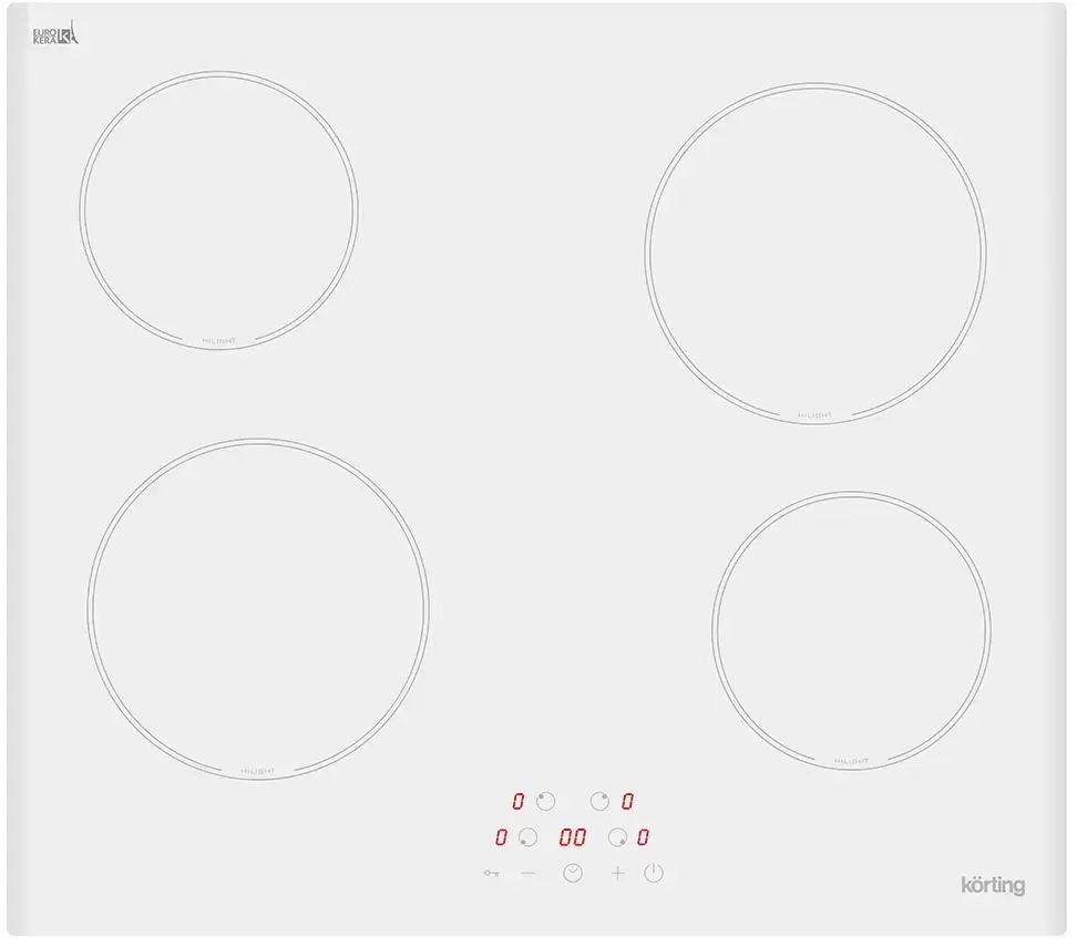 Электрическая варочная панель Korting HK 60003 BW