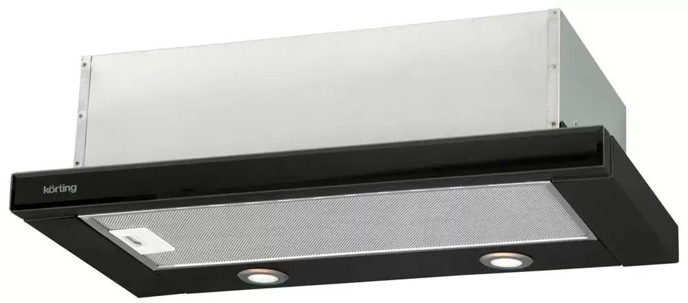 Встраиваемая вытяжка с выдвижным экраном Korting KHP 6617 GN