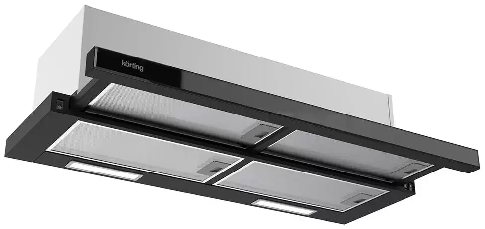 Встраиваемая вытяжка с выдвижным экраном Korting KHP 9815 GN