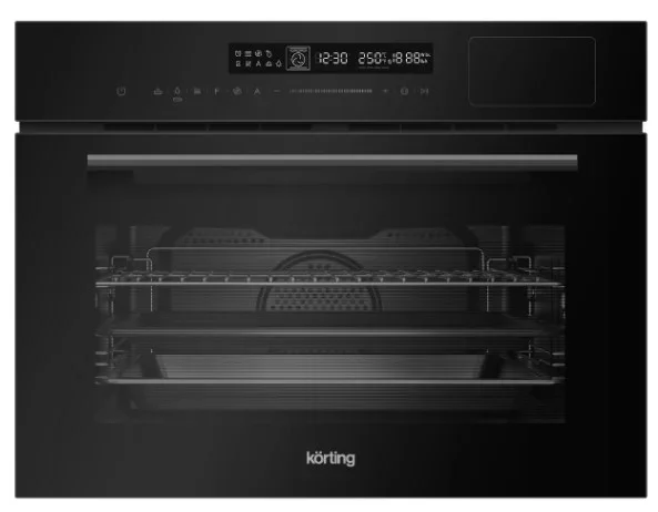 Духовой шкаф с функцией пара и СВЧ Korting OKB 3221 AGN STEAM MW