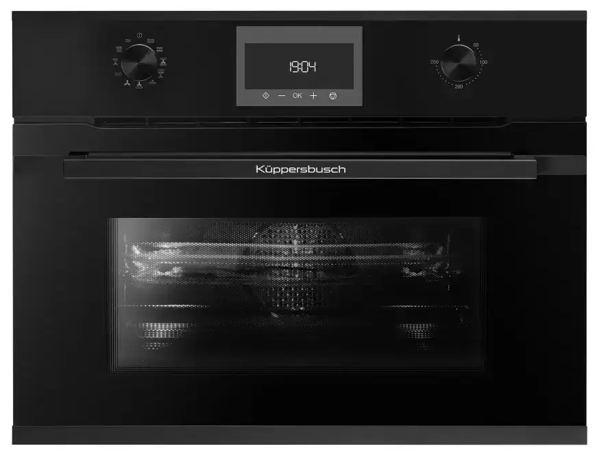 Компактный духовой шкаф с микроволнами Kuppersbusch CBM 6330.0 S5 Black Velvet
