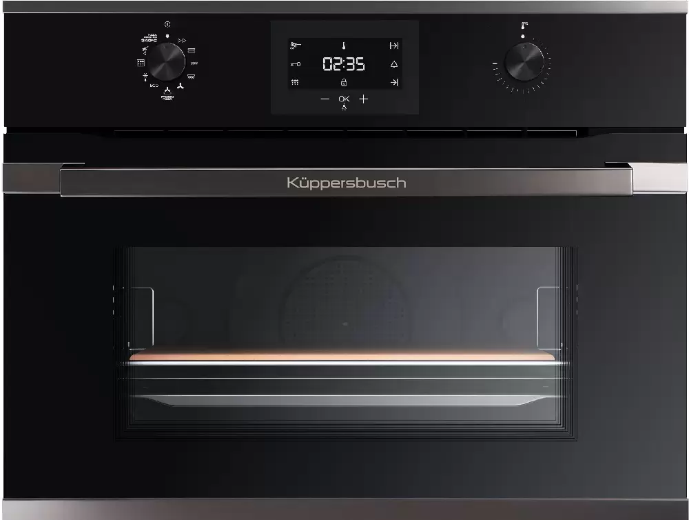 Компактный духовой шкаф Kuppersbusch CBP 6332.0 S2 Black Chrome