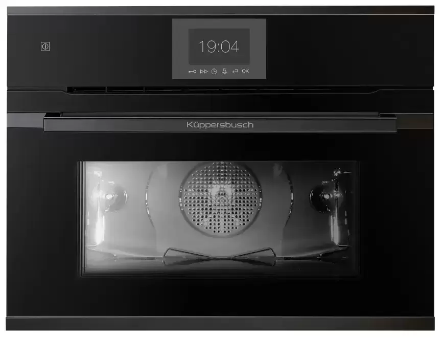 Компактный духовой шкаф Kuppersbusch CBP 6550.0 S2 Black Chrome