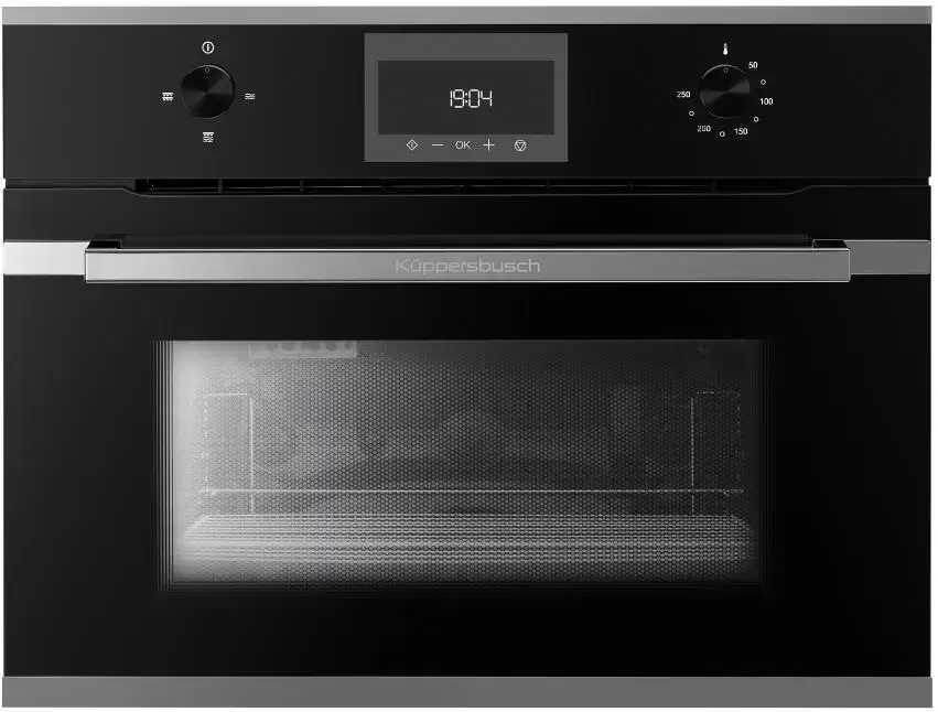 Встраиваемая микроволновая печь Kuppersbusch CM 6330.0 S3 Silver Chrome