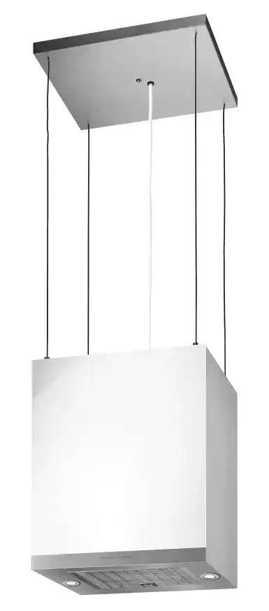 Островная вытяжка Kuppersbusch DI 3800.0 W белое стекло