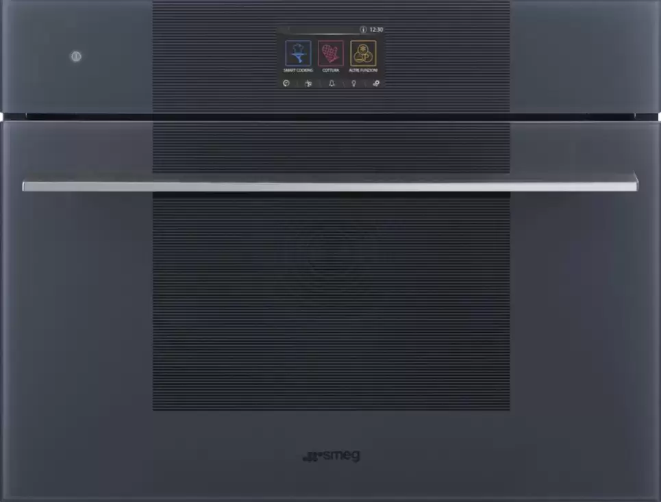 Компактный духовой шкаф с пароваркой шкаф Smeg SO4104APG