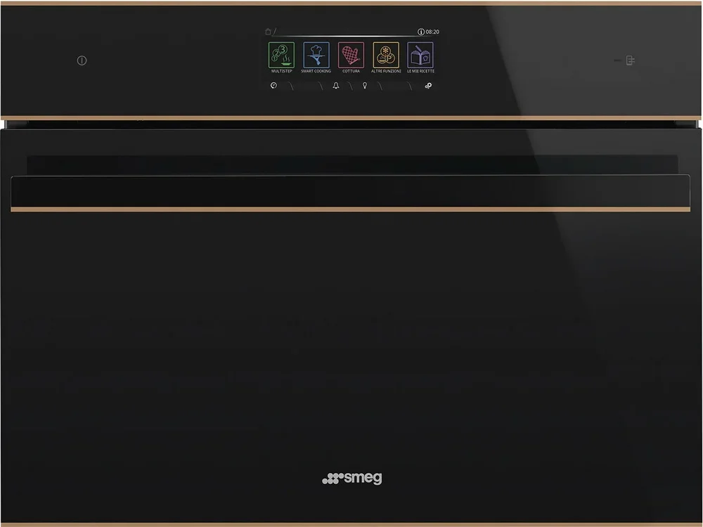 Духовой шкаф с паром и СВЧ Smeg SO4606WAPNR