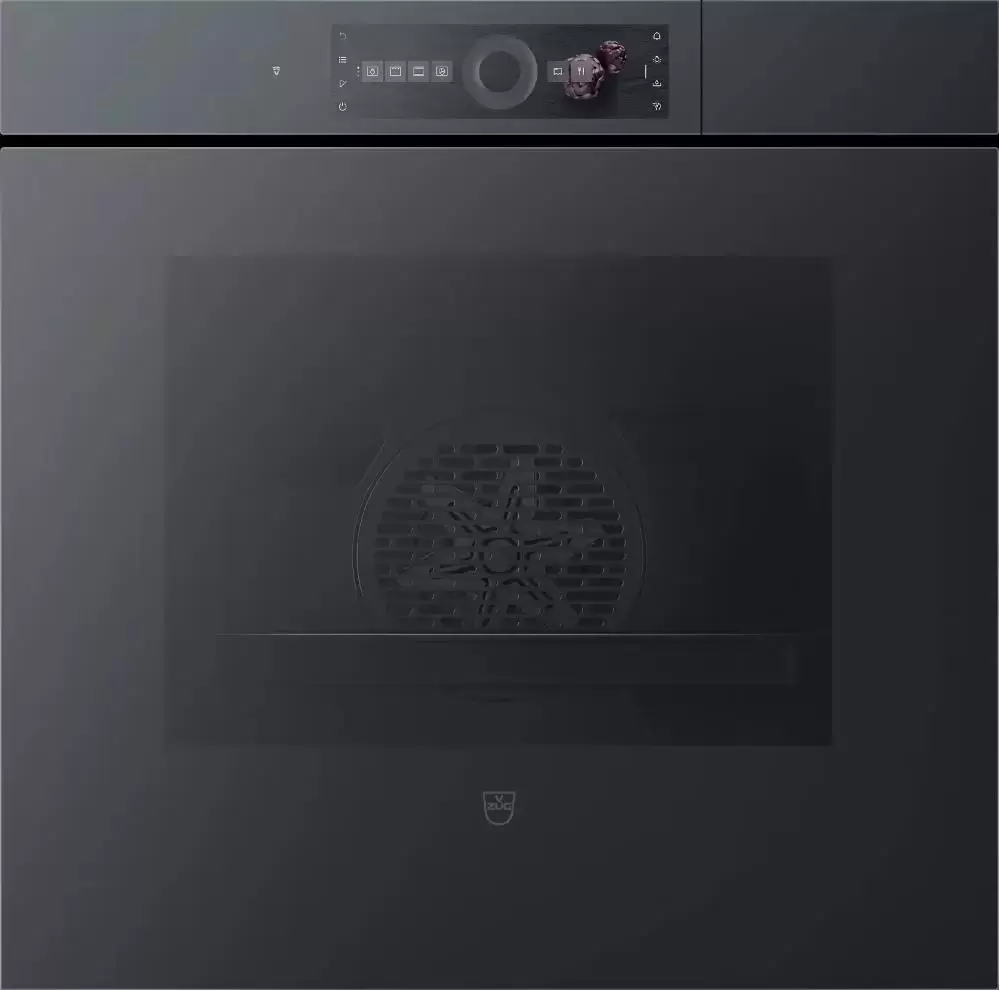 Встраиваемый паровой шкаф V-Zug CombairSteamer V6000 60 CS6T-23049 (черное стекло)